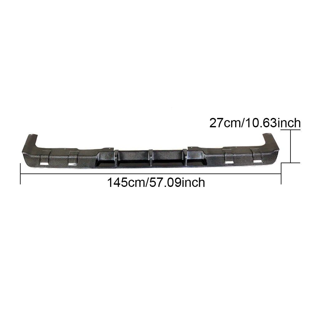 Mercedes-AMG G63 (W463A) Carbon Fiber Rear Diffuser - view 5