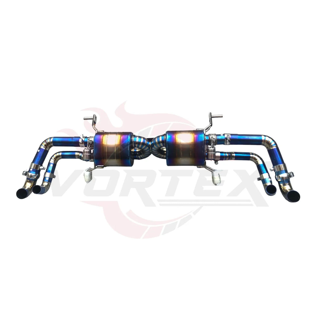 Lamborghini Huracan LP610-4 Valved Cat-Back Exhaust (Blue Burnt)