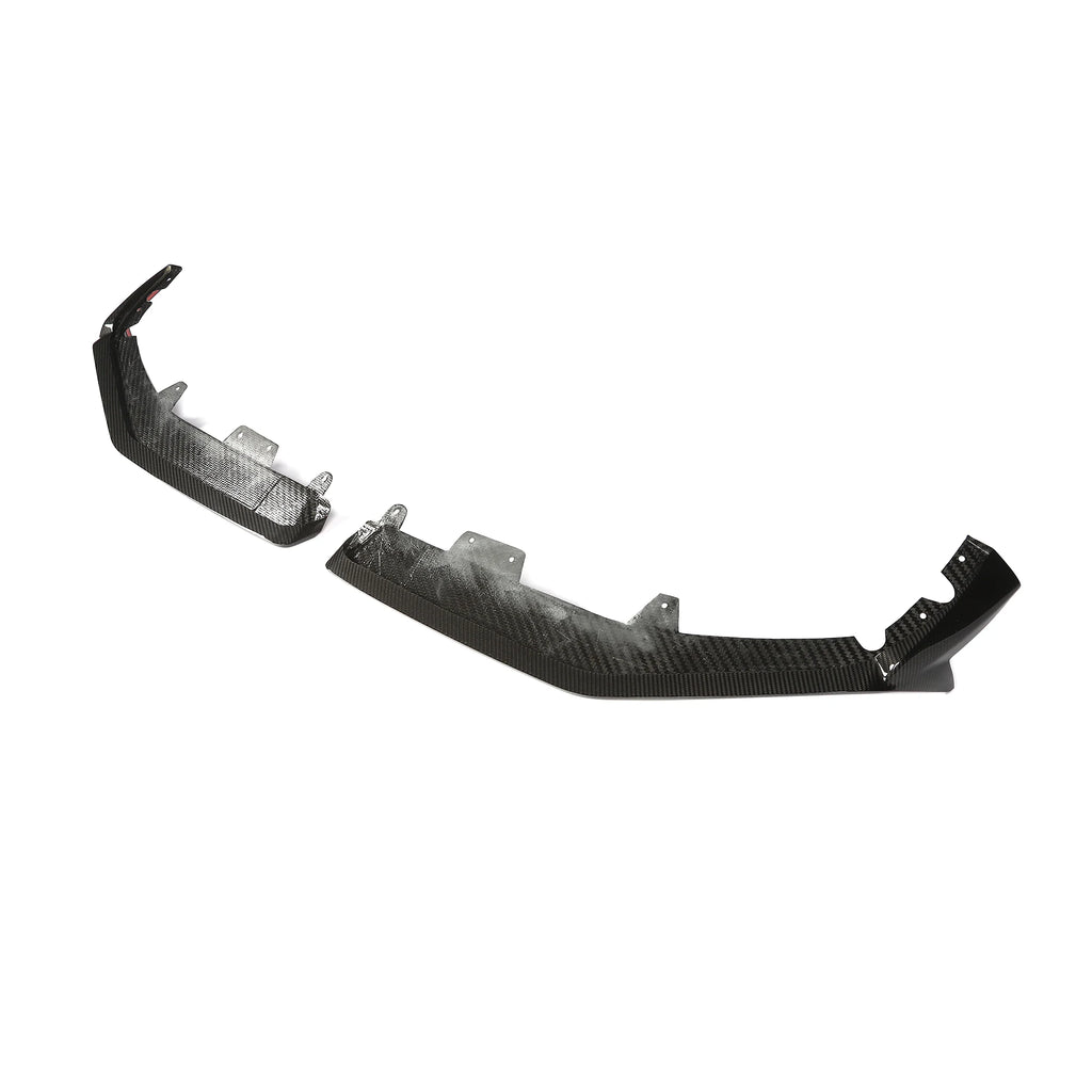 BMW X5 M (F95 LCI) Carbon Fiber Front Lip Splitters - view 4