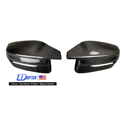 BMW M3 / M4 (G80 / G82) Dry Carbon Fiber Replacement Mirror Caps