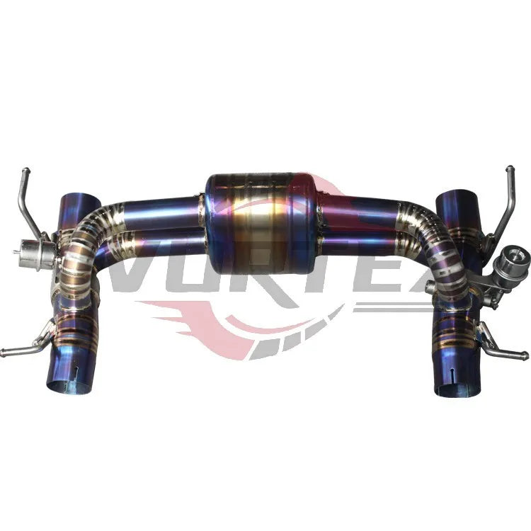 Ferrari 488 GTB Grade 5 Titanium Valved Cat-Back Exhaust