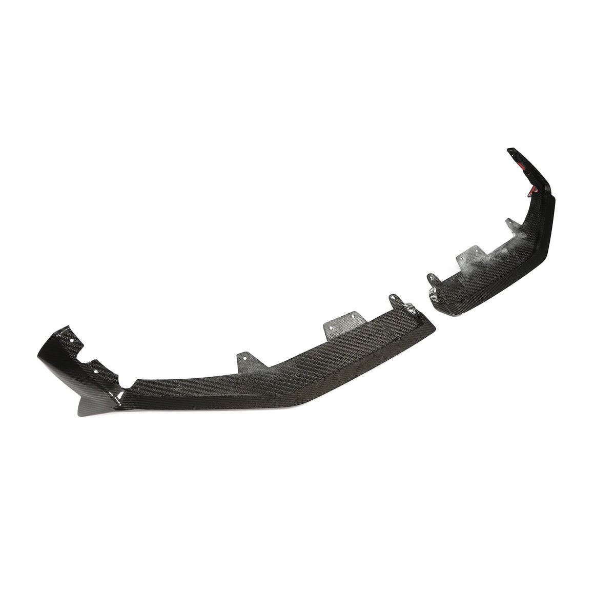 BMW X5 M (F95 LCI) Carbon Fiber Front Lip Splitters - view 3