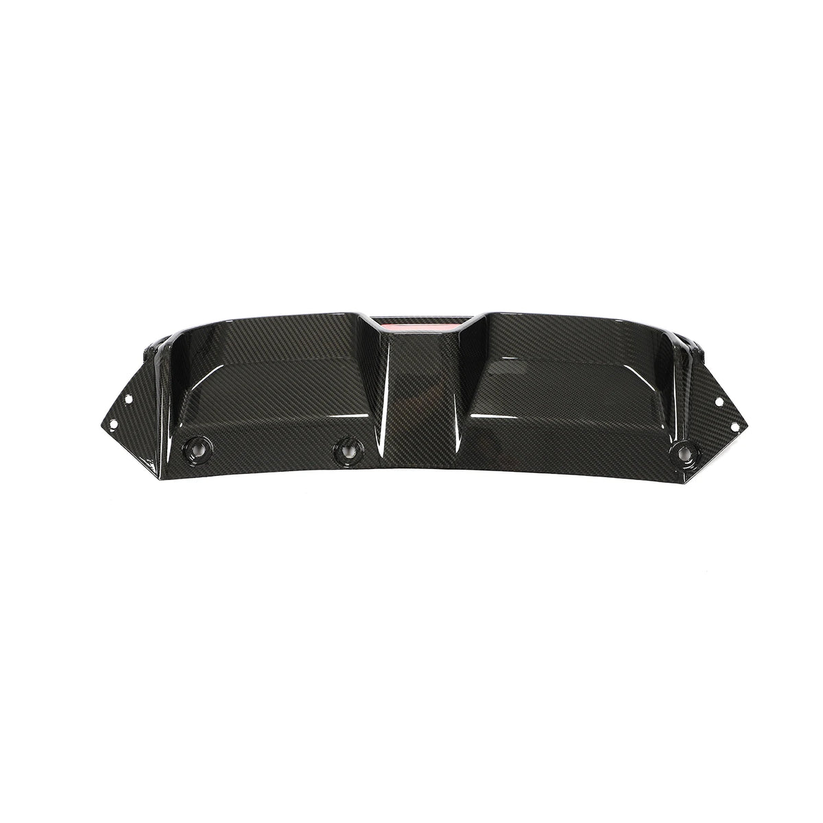 BMW M5 (F90) Dry Carbon Rear Diffuser with LED Light - view 4