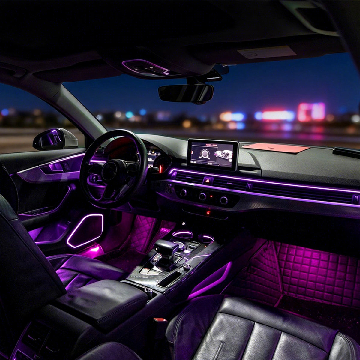 Audi A4/A5/S4/S5 (B9) 64-Color Ambient Lighting Kit