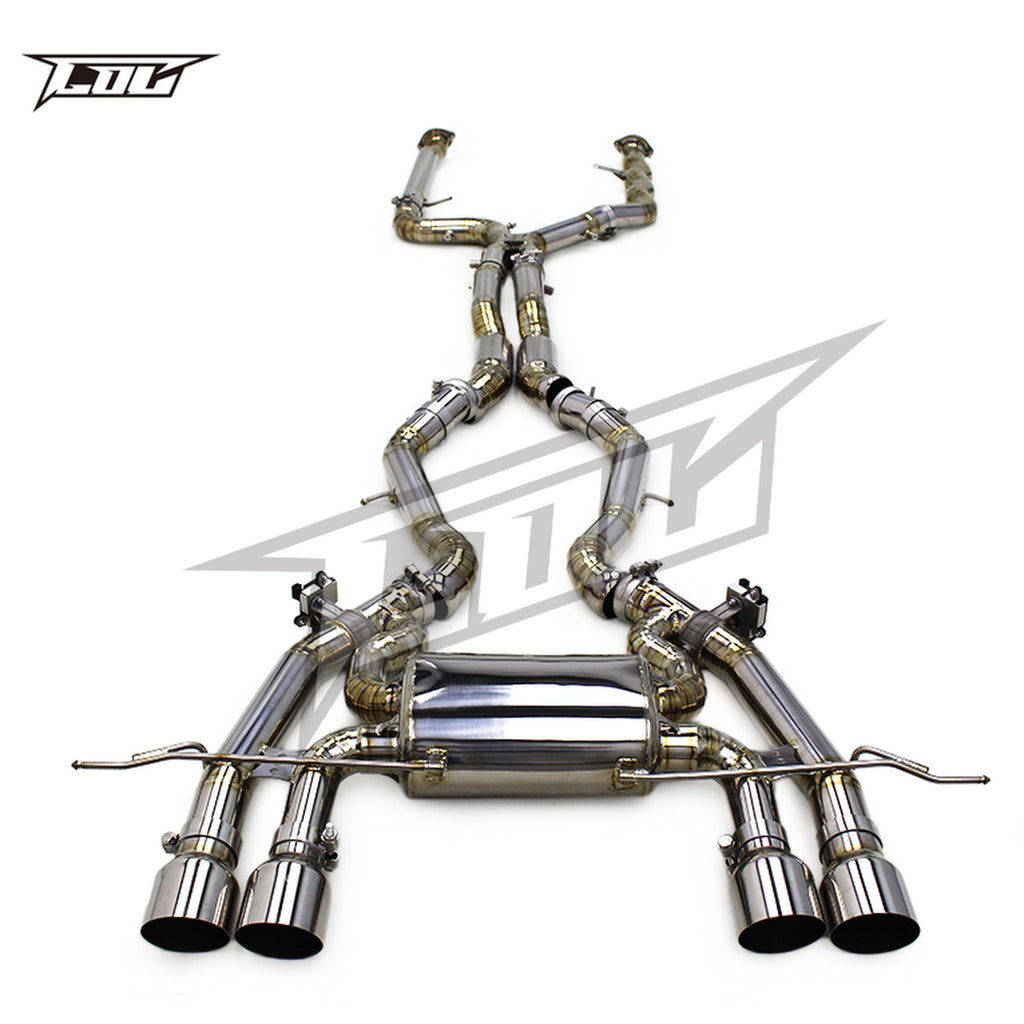 BMW M2/M3/M4 G87 G80 G82 Titanium Valvetronic Catback Exhaust