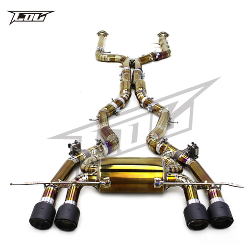 BMW M2/M3/M4 G87 G80 G82 Titanium Valvetronic Catback Exhaust