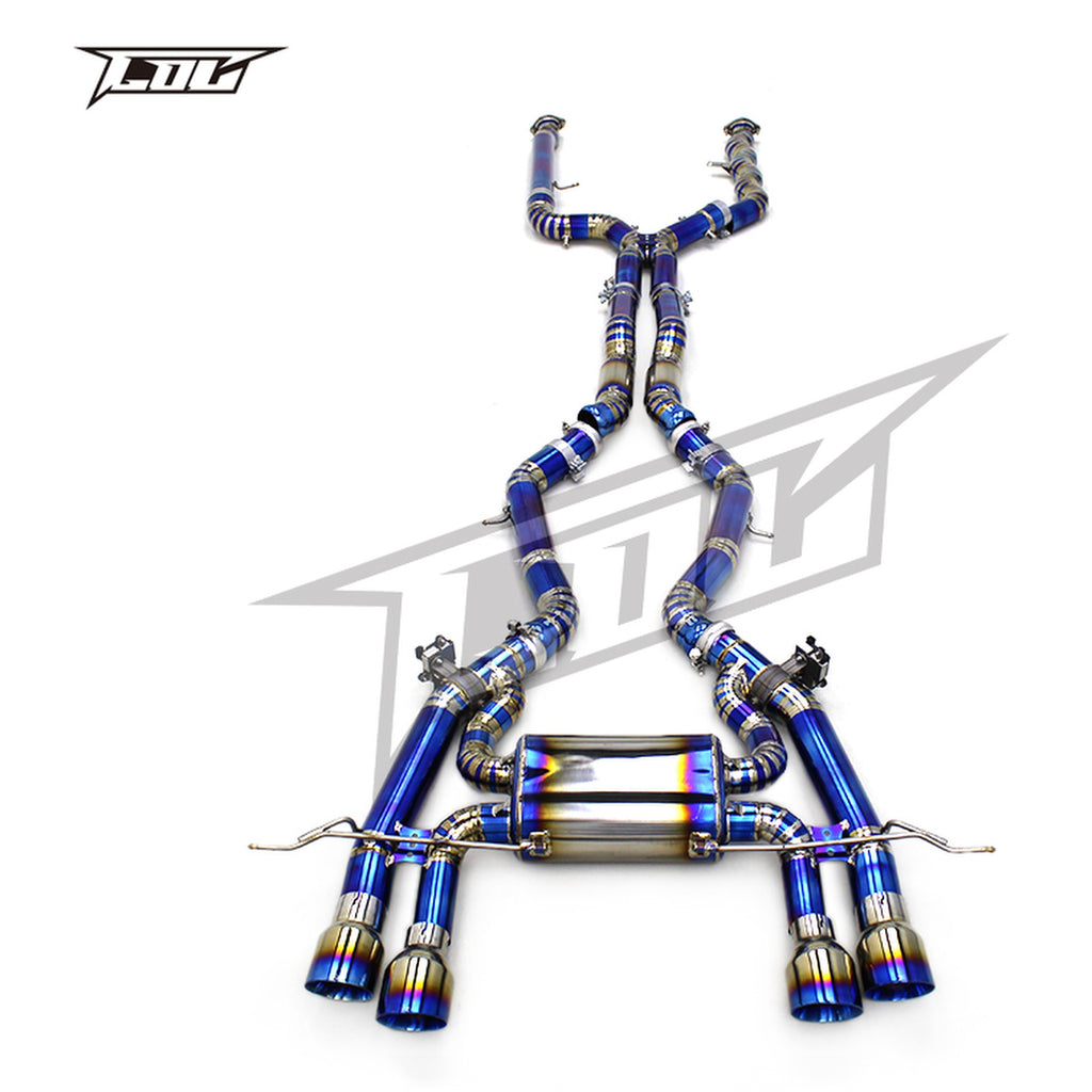 BMW M2/M3/M4 G87 G80 G82 Titanium Valvetronic Catback Exhaust
