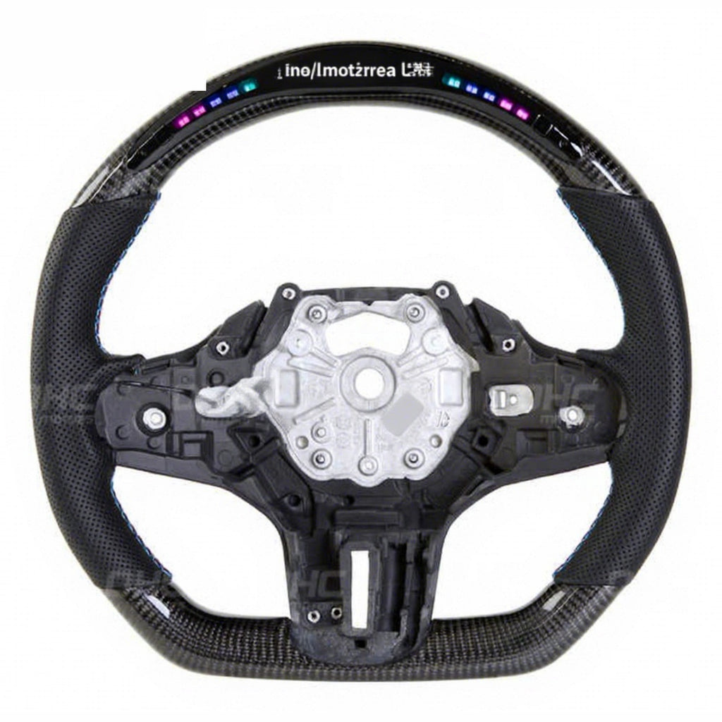 BMW M3/M4 & G-Series LED RPM Carbon Fiber Steering Wheel