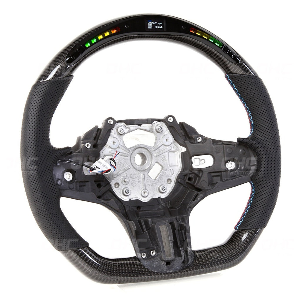 BMW M3/M4 & G-Series LED RPM Carbon Fiber Steering Wheel