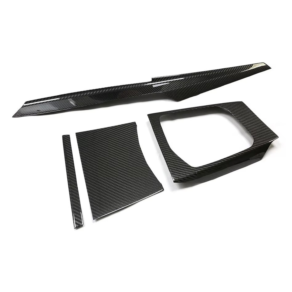 BMW M3/M4 (G80/G82) Dry Carbon Interior Trim Kit (4 pc)