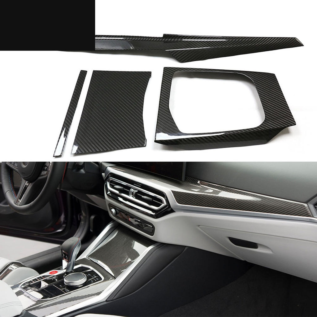 BMW M3/M4 (G80/G82) Dry Carbon Interior Trim Kit (4 pc)