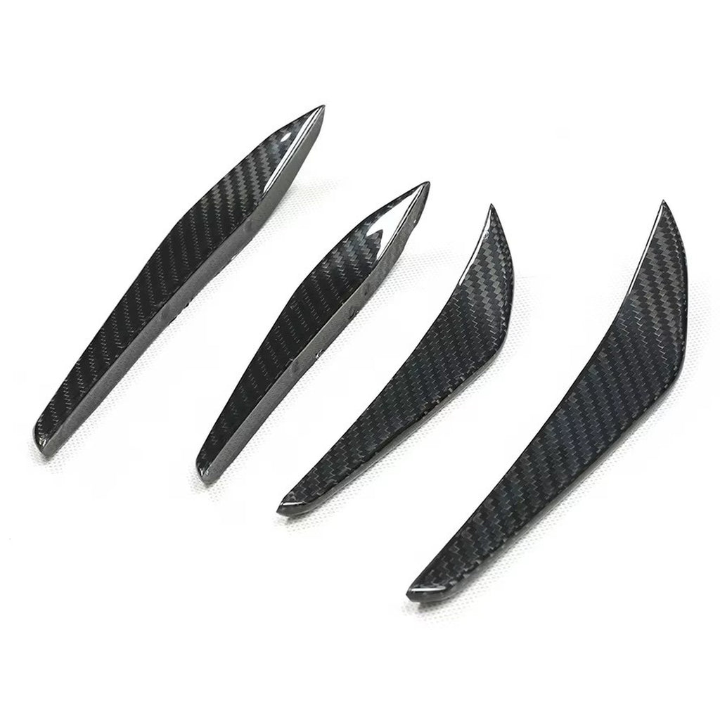 BMW M3/M4 (G80/G82) Dry Carbon Rear Bumper Canards