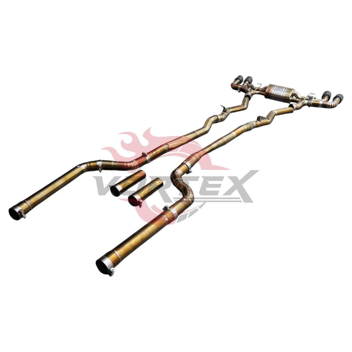 BMW M5 (F90) Titanium Valved Cat-Back Exhaust