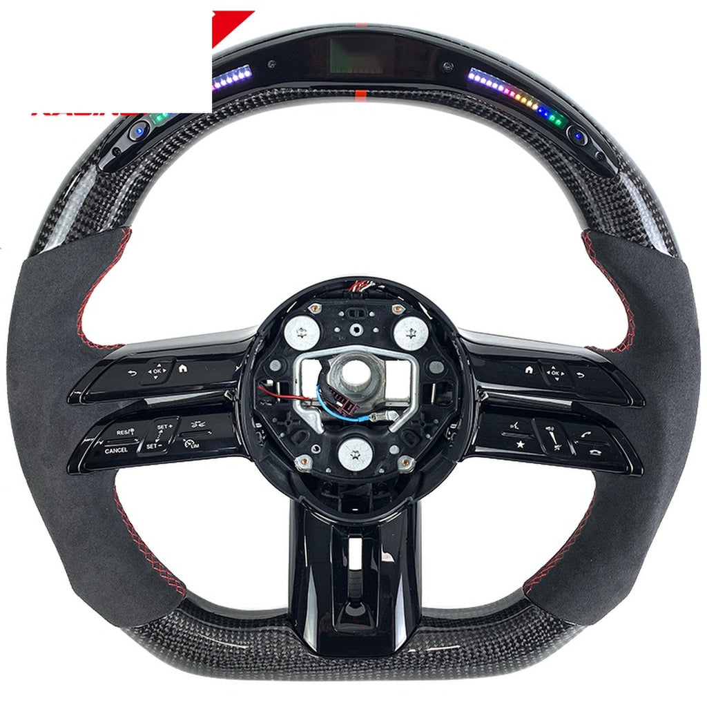 Mercedes-AMG LED RPM Carbon Fiber Steering Wheel – C/E/S-Class W206 W214 W223