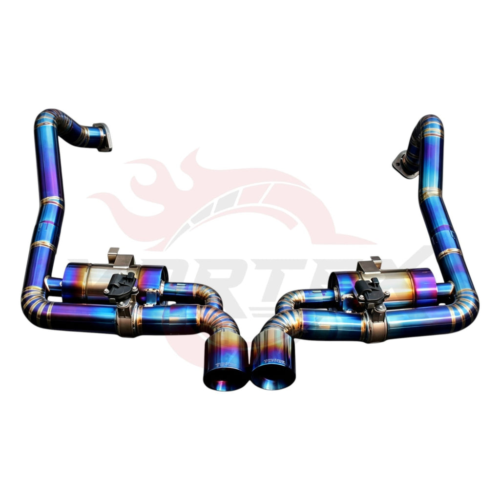 Porsche 718 Cayman/Boxster Titanium Valved Cat-Back Exhaust