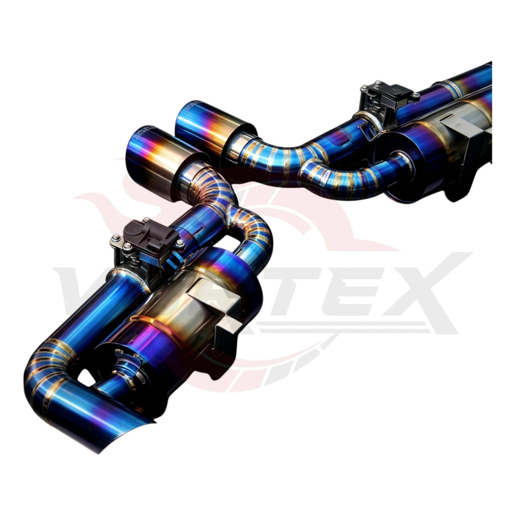 Porsche 718 Cayman/Boxster Titanium Valved Cat-Back Exhaust